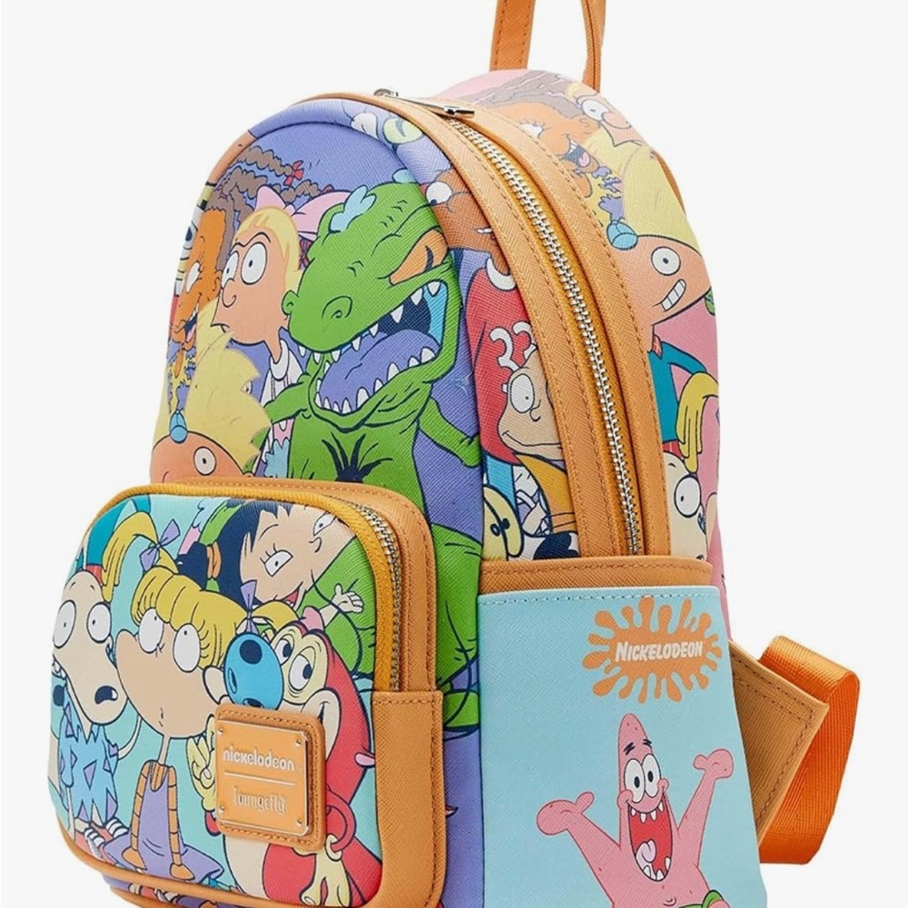 Nickelodeon Cartoons Loungefly Mini Backpack (RARE) - Picture 4 of 6